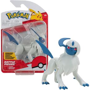 Pokemon Figure Toy 8 cm, Absol Battle Figure - New Wave 2022 - Officially Licensed Toy