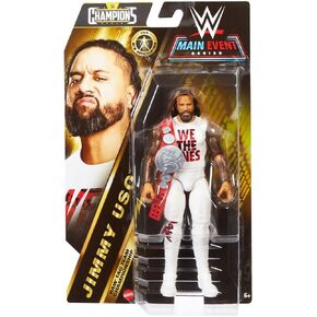 WWE Main Event Series Champions 15 cm Action Figure Jimmy Uso Figures + Belt