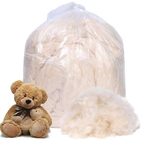ATROPOS Cotton Batting Fiber Natural Cotton Stuffing Combed Cotton for Pillow Stuffing White Cotton Filling (1.1 lb)