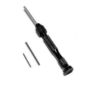 Paper bead roller and quilling tool with three interchangeable tips