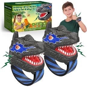 Dinosaur Walkie Talkies Toys for Kids Ages 3-8: Easter Gifts Walkie Talkies for 3 4 5 6 7 8 Year Old Boys Girls Toddlers Outdoor Camping Birthday Gift Toy for Boy Girl Kid Toddler Age 3-5 5-7 6-8