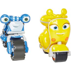 Ricky Zoom Loop & Scootio Motorcycle Toys (Set of 2), Multi