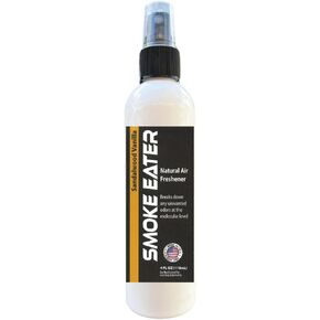 Smoke Eater All Purpose Odor Eliminator - Breaks Down Foul Scents at the Molecular Level - Smoke, Food, Pet and Stale Odor - Ideal For The Home, Apartment Cars, Boats - 4 oz Travel Bottle