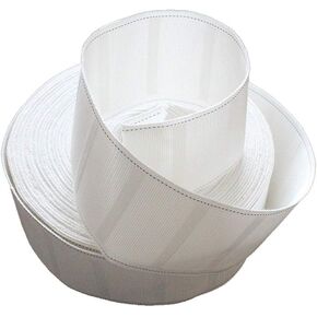 10 Meters Long Drapery Curtain Heading Polyester Cloth Pinch Pleat Tape 3-inch Width White