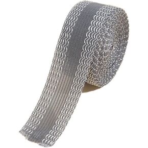 Iron-on hem tape 5m Shorten curtains without sewing Iron-on tape for shortening curtains white