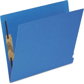 Pendaflex H10U13BL Reinforced End Tab Expansion Folder, Two Fasteners, Letter, Blue (Box of 50)