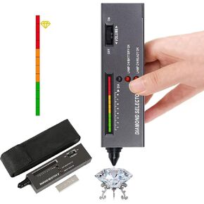 Diamond Tester Pen, Jewelry Diamond Tester, Jeweler Tool Diamond Selector II Practical Testing Tool, Professional Jewellery Accessories for Novice and Expert Diamond Tester Tool
