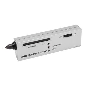 Moissanite Pen ABS Tester Moissanite Hardness Detector Jeweler Portable Testing Tool with LED Indicator for Jewelry Stores Jewelry Testers