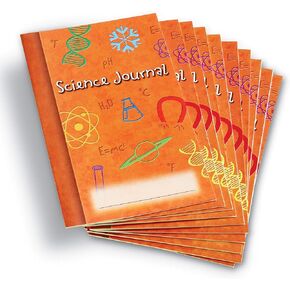 Learning Resources Science Journal, Classroom Activity, Science Experiment Log, Set of 10, Ages 5+