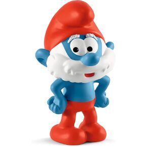 SCHLEICH - The Smurfs Smurf Figurine, 20814, Blue