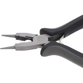 The Beadsmith 4-in-1 Ergonomic Pliers - All-Purpose Jewelry Making Tool w/Comfort Grip, 5.25", Create Loops, Cut and Flatten Wire, Close Jump Rings