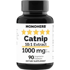 Catnip Extract 1000 mg - 90 Vegetarian Capsules