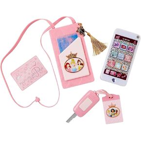 Disney Princess On-The-Go Play Smartphone with Led Lights, Sounds & Cross Strap for Girls Ages 3+