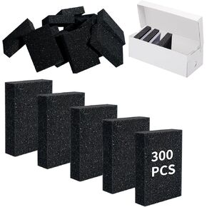 300 Pcs Foam Card Dividers Sponge Trading Card Dividers Shock Absorbing Card Sponge Separators High Elasticity Sponge Card Inserts for Sport Playing Game Cards Protection Supplies