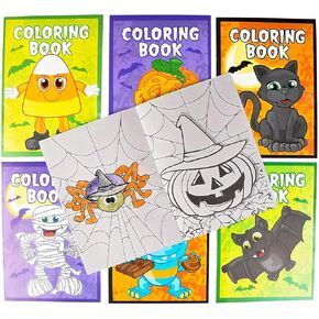 Rhode Island Novelty 5"X7" Halloween Coloring Book