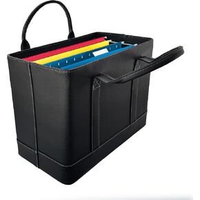 Trenton Gifts File Organizer Tote | Stylish Way To Keep Organized | Black