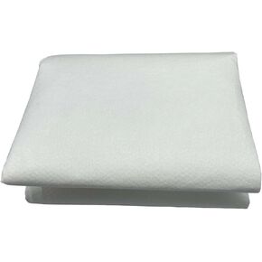 Fusible Fleece Interfacing for Sewing,Iron On Fusible Foam Stabilizer for Bags,(White, Medium Weight 120cm x 1m) in Kuwait