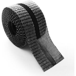 1.5 Inch Width Hem Tape for Pants - No Sew Washable Hem Adhesive Tape, Easy Iron-On Hem Tape for Quick Repairs and Alterations (Black, 5.5 Yard)