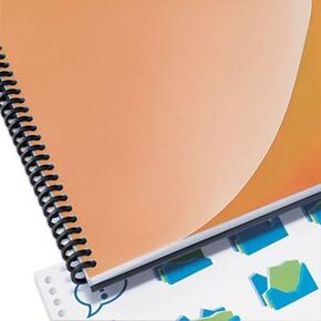 Swingline GBC Design View Presentation Binding System Covers, 11 x 8-1/2, Frost, 25/Pack