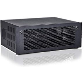 Kenuco Heavy Duty 16 Gauge Steel DVR Security Lockbox with 4-Side Open Airflow (VT 19'' x 13'' x 7''(4U))