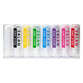 Zalan Colored Zinc Stick Set of 8