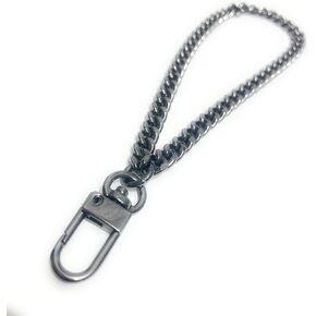 NEXT FASHION Wristlet Chain Mini Curb (7mm) Wristlet Strap for Wallet Clutch Purse