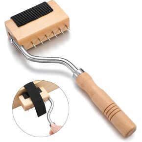 Cinnvoice Gooseneck Webbing Stretcher Upholstery Tool Gooseneck Webbing Stretcher Stretching Tool Handy to Catch The Close to Frame with Plenty of Leverage