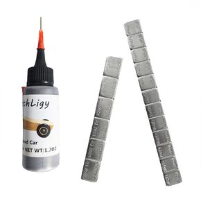 Pinewood Car Kit –Pinewood Car Weights&Graphite Lubricant for Derby car- 18pcs Derby Weights, 1.7oz Pinewood Car Graphite Lubricant, Perfect for Pinewood Cars & Accessories
