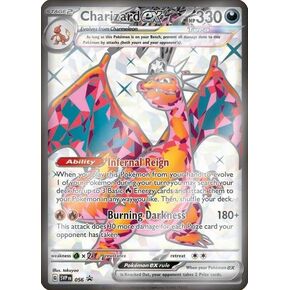 Pokemon – Charizard ex – SVP 056 – Full Art Black Star Promo – Single Card – Holofoil