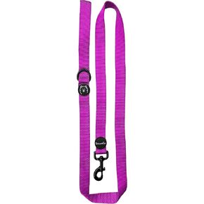 ShawnCo Dream Walk Dog Leash- Premium, Nylon Pet Leash with Soft Neoprene Handle for Small, Medium and Large Dogs (Orchid, Medium/Large)