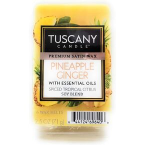 Tuscany Candle Pineapple Ginger 2.5oz Premium Satin Wax Melts