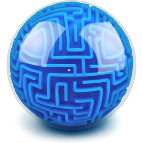 YongnKids 4 Pack 3D Puzzle Maze Ball Toys| Brain Teaser Puzzles Maze Game for Adults & Kids Ages 8-12 13+ Gifts, Games for Adults and Family Best- Easy & Medium & Hard Challenges
