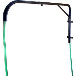 Swinging arm Horse Wash Attachment - Wall-mounted Spray Boom,Easy Mount Overhead,Extendable Boom Arm,180°Rotating Swivel,Durable Steel Construction, Hose Not Included, Fits Standard Garden Hose