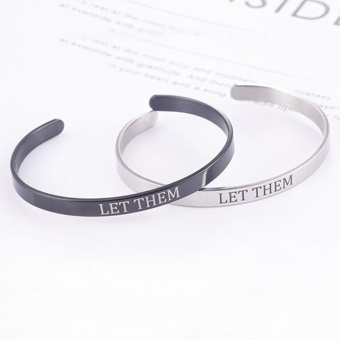Remember Who The You Are Motivational Cuff Bracelet for Girls, Stainless Steel Color Inspirational Bangle Bracelets with Engraved Hidden Message Jewelry for Women Sisters Friends Gifts in Saudi Arabia