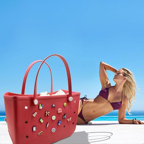 سحر الأكياس متوافق مع حقائب BOGG Accessories ديكورات من أجل ببساطة شاطئ الجنوب ، إكسسوارات شاطئ المطاط in Kuwait