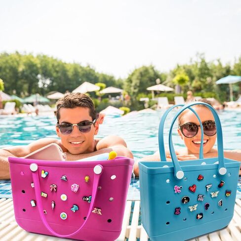 سحر الأكياس متوافق مع حقائب BOGG Accessories ديكورات من أجل ببساطة شاطئ الجنوب ، إكسسوارات شاطئ المطاط in Kuwait