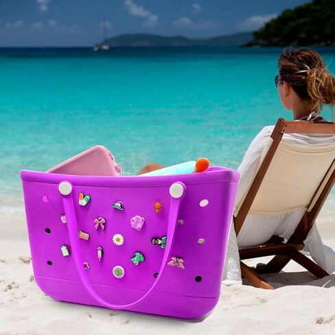 سحر الأكياس متوافق مع حقائب BOGG Accessories ديكورات من أجل ببساطة شاطئ الجنوب ، إكسسوارات شاطئ المطاط in Kuwait