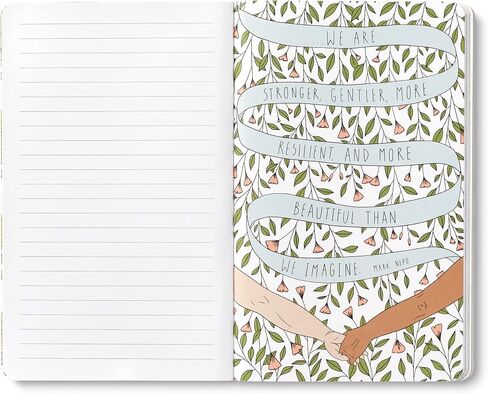 Compendium Softcover Journal - هناك دائمًا أمل ... - مجلة كتابة الآن مع 128 صفحة مبطنة ، 5 "W x 8" H in Kuwait