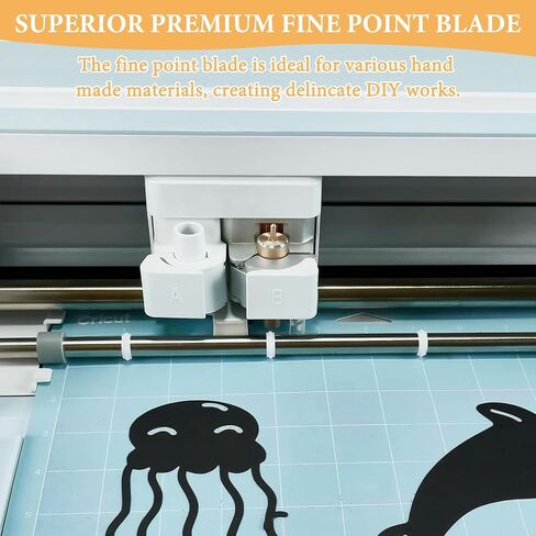 قطعتان من الشفرات ، شفرات صانع ، شفرة نقاط فاخرة متميزة ، بما في ذلك شفرتين ، قطع حادة ودائمة ، دقيقة ، مناسبة للورق ، مخزون البطاقات ، لوحة الملصقات ، الفينيل ، إلخ (الذهب) in Kuwait