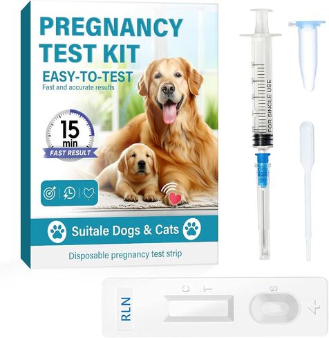 Dog Pregnancy Test, Accurate and Fast Pet Early Detection Pregnancy Test, Convenient & Disposable Pregnancy Tests Strip for Dogs and Cats at Home in Saudi Arabia
