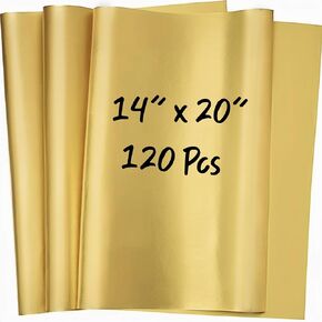 SANZIX 150 Sheets Blue Tissue Paper for Gift Bags Bulk 14x20 Inch Gift Tissue Paper for Packaging Use for Elegant Gift Wrapping, Bouquet Wrap, Baby Shower, Crafting Decorations & Themed Party Supplies