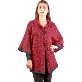 Alpaca Poncho Women | Alpaca Ruanas For Women | Alpaca Wool Poncho | Peruvian Cape For Women | Alpaca Wool Ponchos