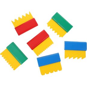 Totority 6pcs Paint Graffiti Brush Painting Brush Kids Drawing Sponge Painting Craft Sponge Kids Painting Shapes Kids Paint Kid Paint Graffiti Plastic Toddler Manual Tool