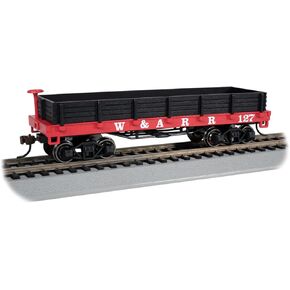 Bachmann Trains - Old TIME Gondola CAR - Western & Atlantic #127 - HO Scale