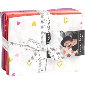 Moda Fabrics I Heart Ombre Metallic Fat Quarter Bundle by V and Co. Vanessa Christenson 10875ABM