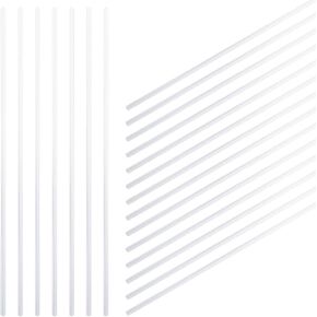 GORGECRAFT 60PCS 5mm x 25cm Corset Boning for Sewing Clear Plastic Boning Modeling Sticks Shapewear Support Strips Bra Boning Tool for Bridal Dress Bustle Evening Gowns Lingerie Garment DIY Crafts