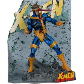 McFarlane Toys - Marvel Cyclops 1:10th Scale Collectible with Scene (X-Men #1)