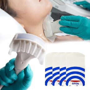Ultrasound Probe Cover,Transducer Disposable Clear Latex-Free Sterile Protector,5" Lx 3" W (50 Pcs)