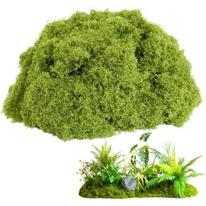 Fake Moss for Plants, 5OZ Artificial Moss Faux Moss for Crafts Table Centerpieces Indoor and Outdoor Potted Plants Landscaping Gardening Decor