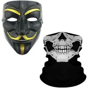 Compatible Ultimate Project Zorgo Spy Ninjas Duo: Black PZ9 Melvin 2-Piece Mask Set